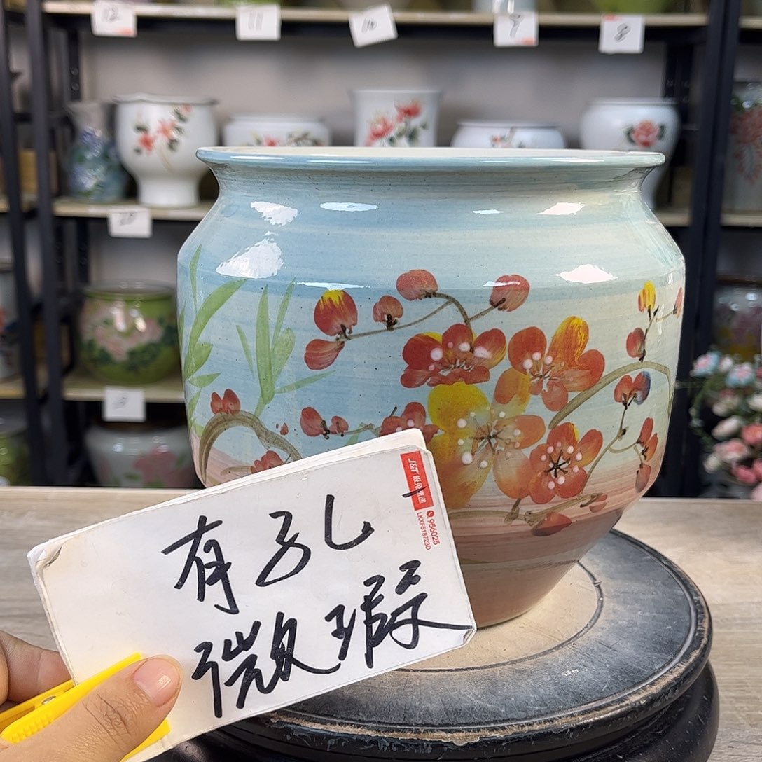 罐1xc景德镇陶瓷花盆