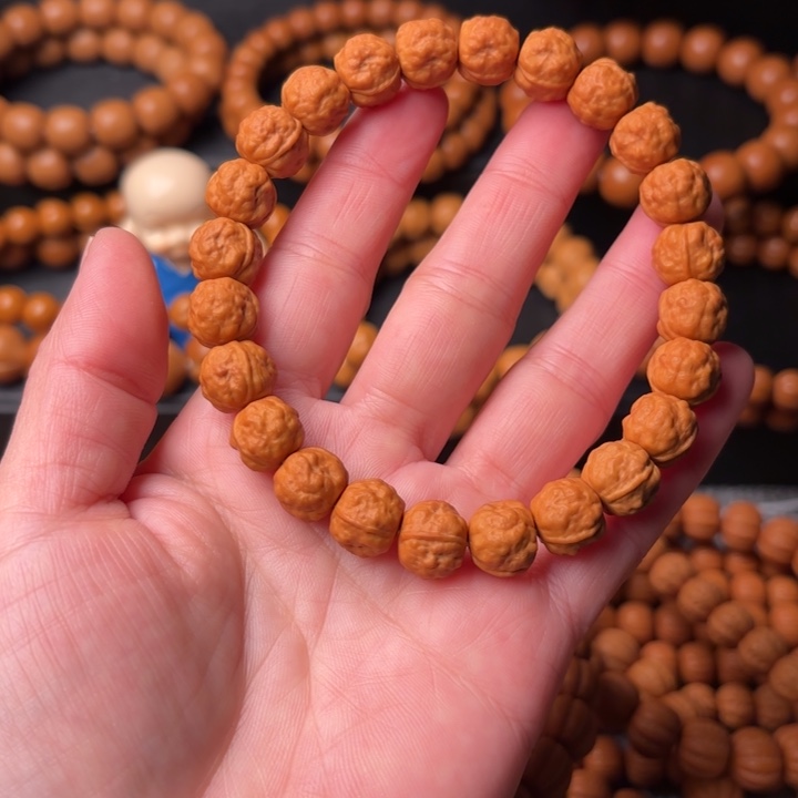 ゜***ヾ猴头核桃手串去中央音乐学院