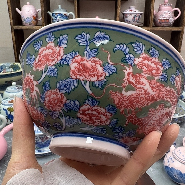 摆件陶景德镇陶瓷567老厂瓷100