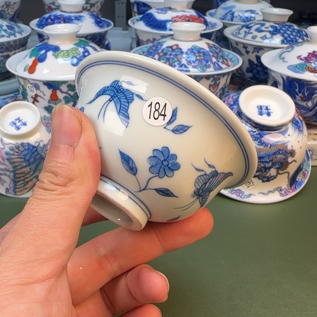 彦祖纯手工手绘茶具184