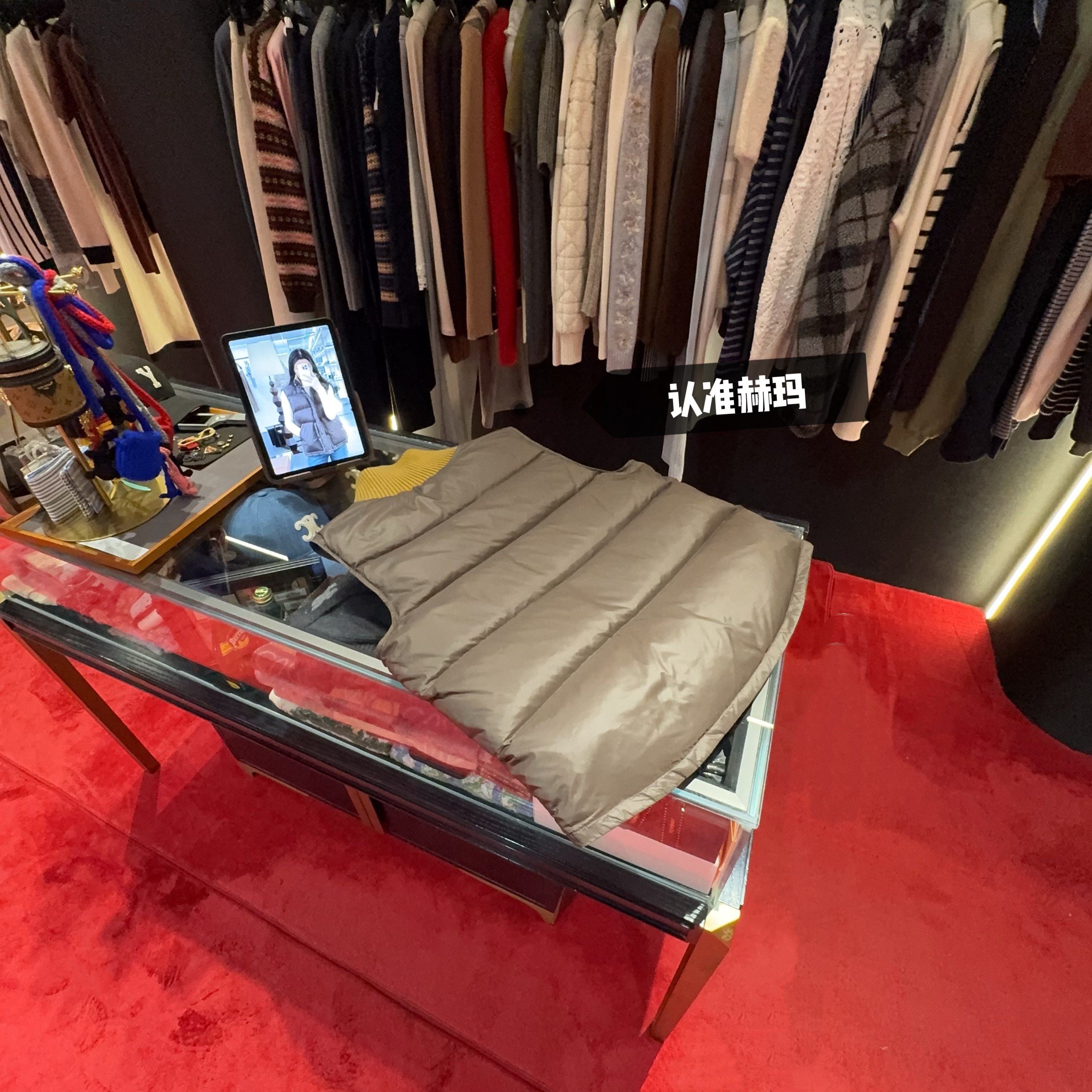 认准赫玛 FW25 C*E单排扣羽绒马甲#叠穿百搭#1731上新