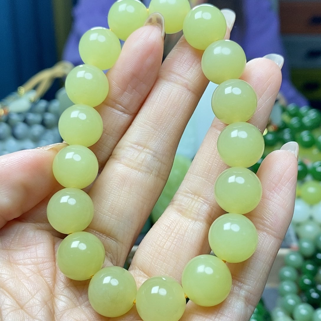 和田玉手链未镶嵌