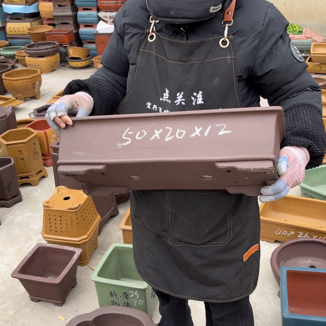 紫砂花盆盆景艺术