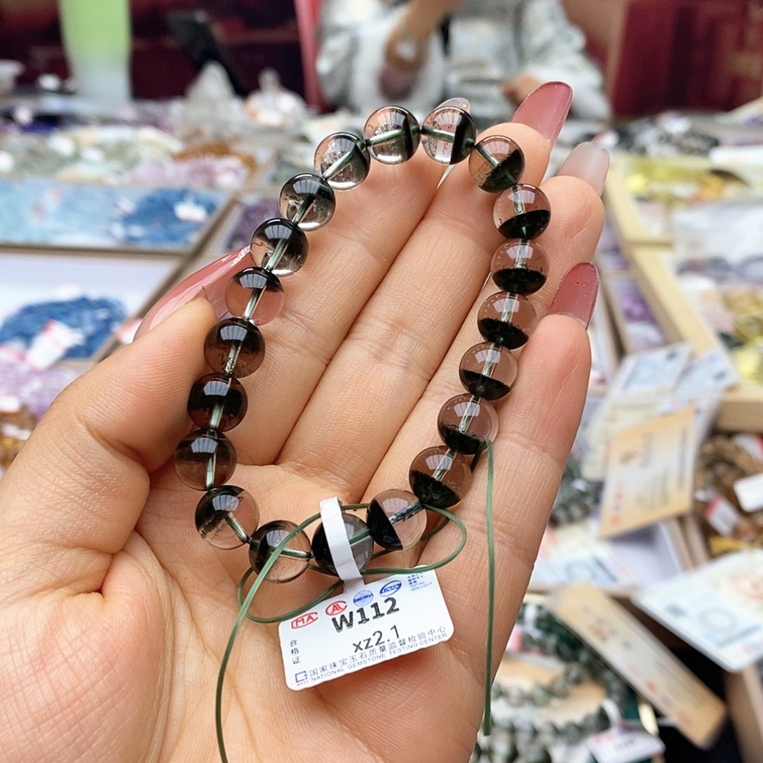 水晶套链未镶嵌W112聚宝盆