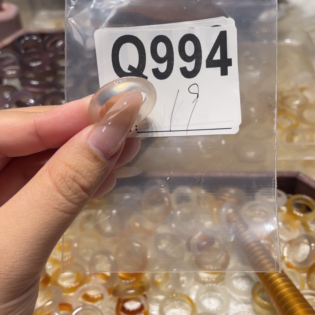 玛瑙/玉髓未镶嵌戒指994