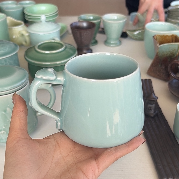 小米茶器龙泉青瓷