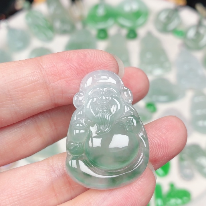 翡翠未镶嵌颈饰缅甸天然A货翡翠