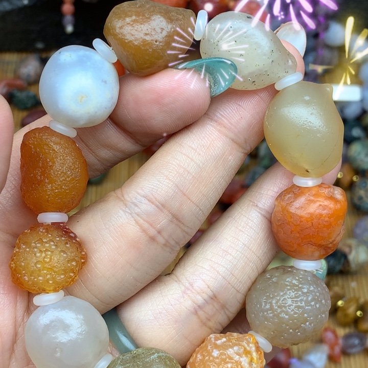 玛瑙/玉髓未镶嵌珠宝半成品