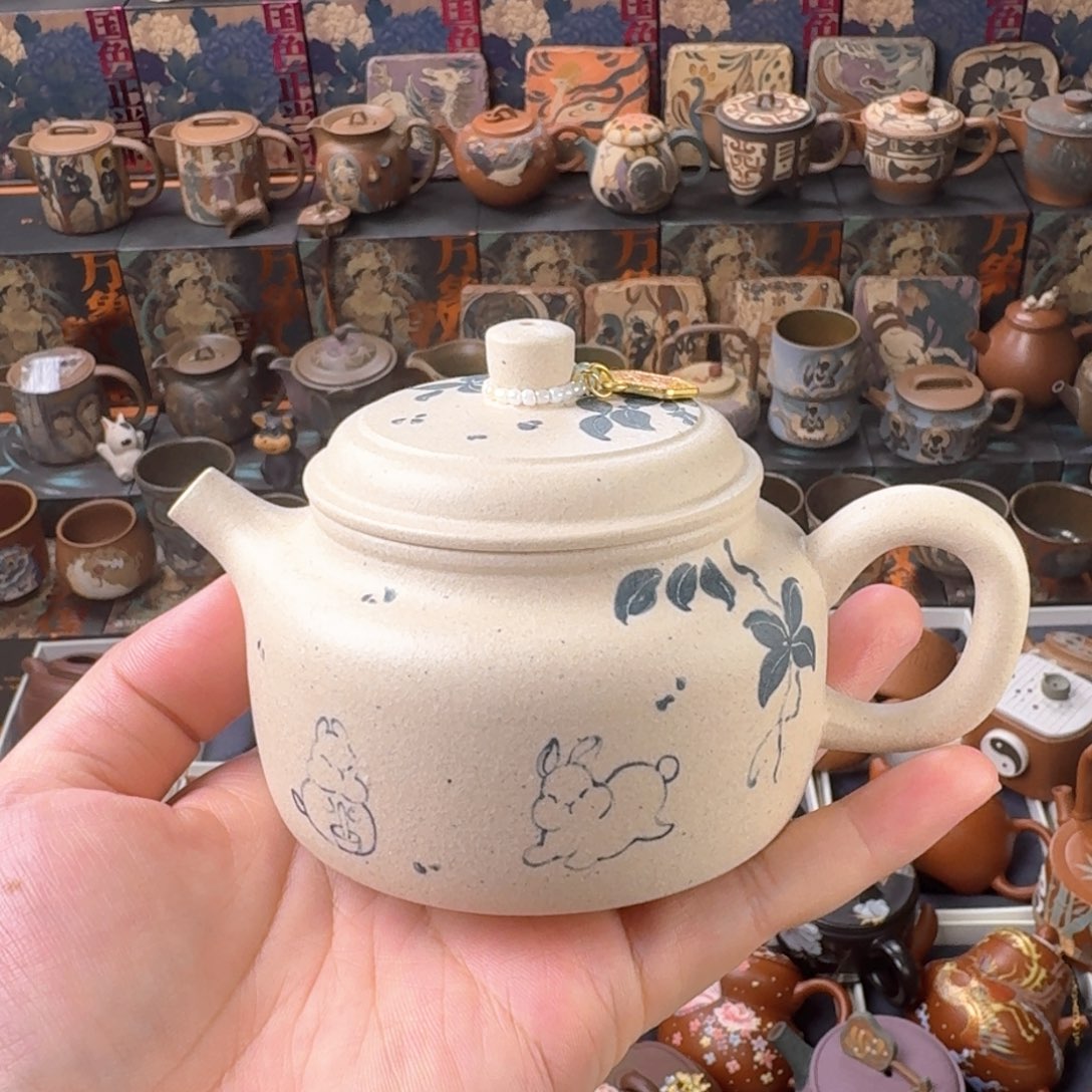 茶壶紫砂180cc原矿精工半手