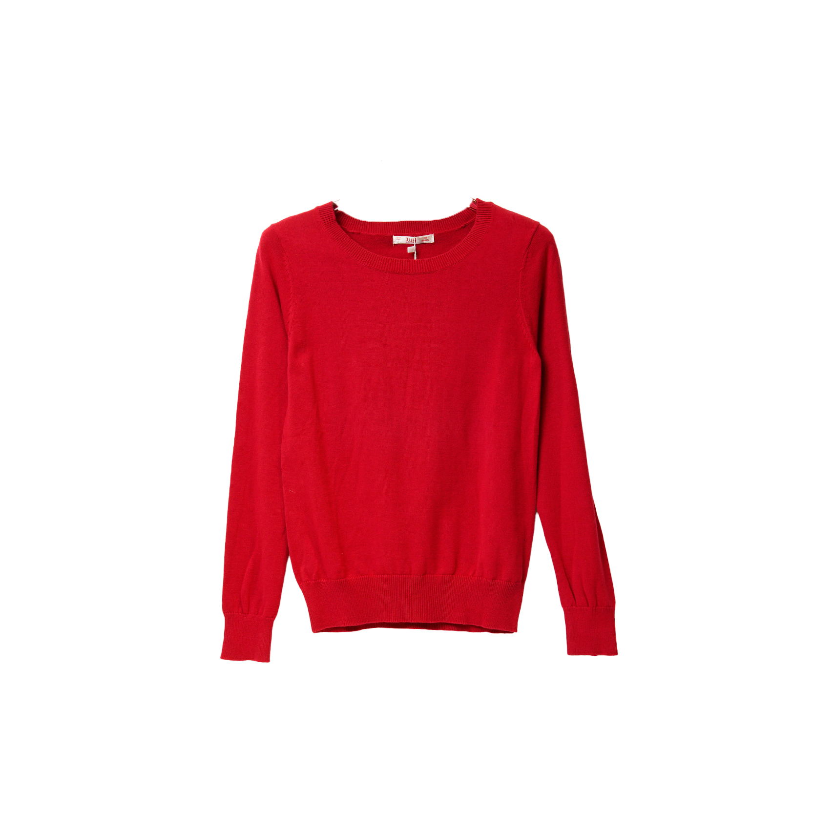 U5QB6218#秋季针织衫女士圆领套头休闲宽松打底百搭上衣