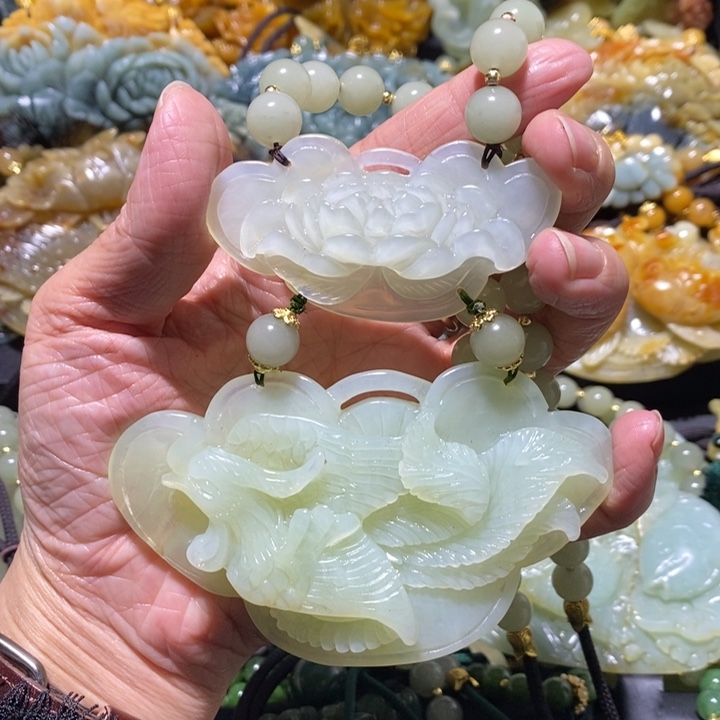 岫玉岫玉吊坠未镶嵌