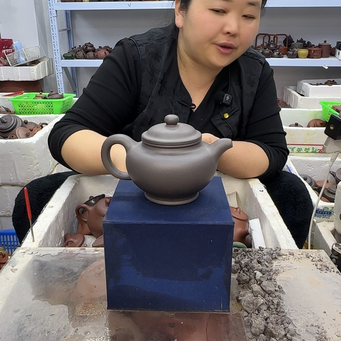 紫砂茶壶宜兴紫砂壶瑕疵处理