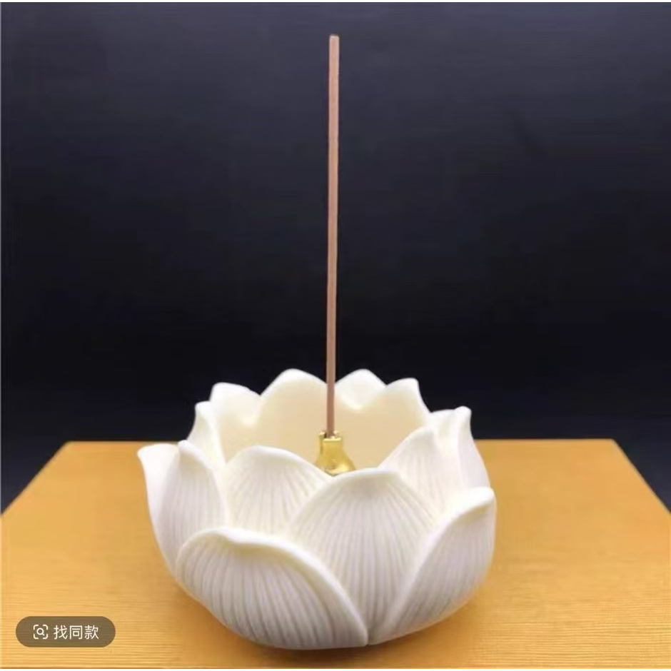 象牙果莲花像香插