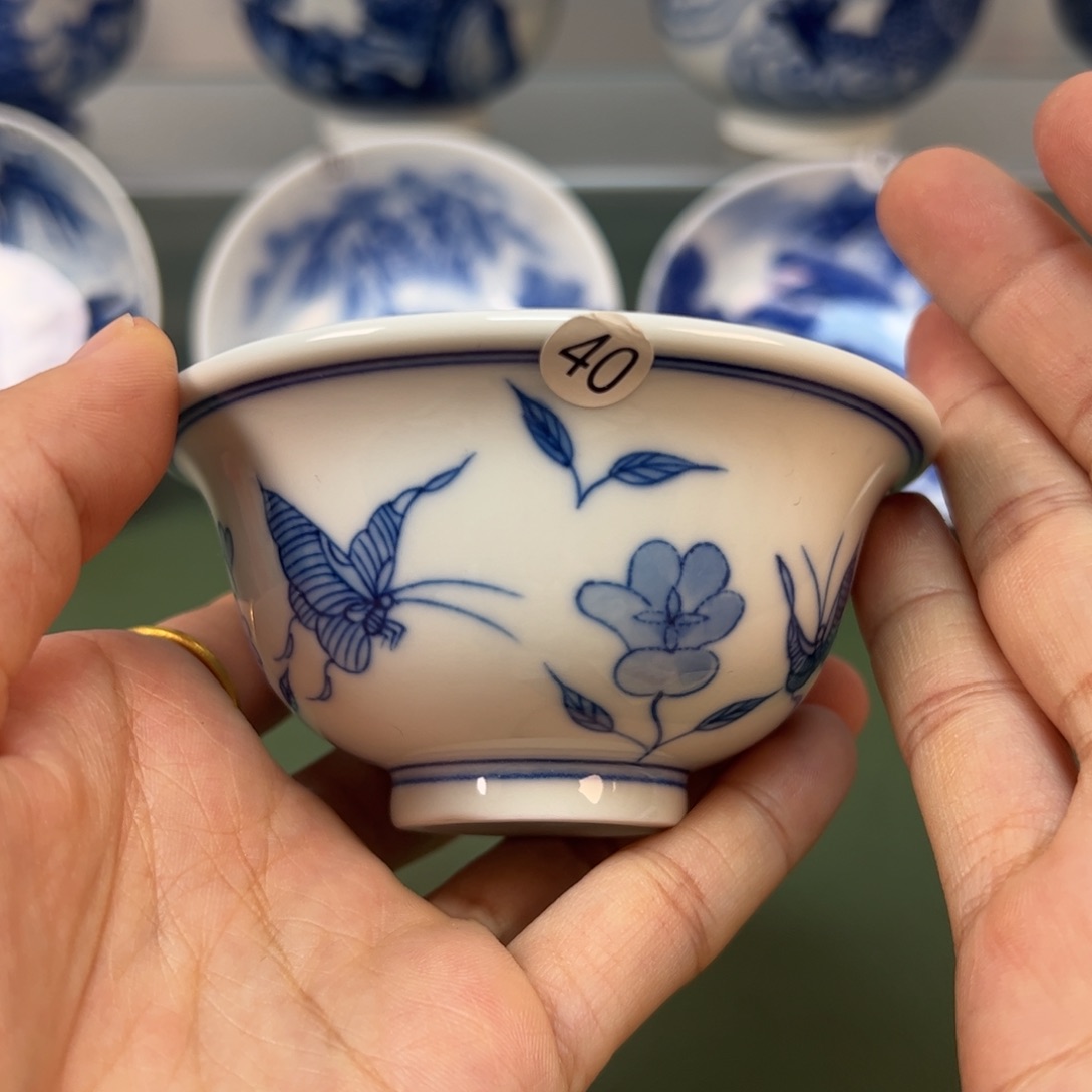 杯木木景德镇纯手绘茶具40