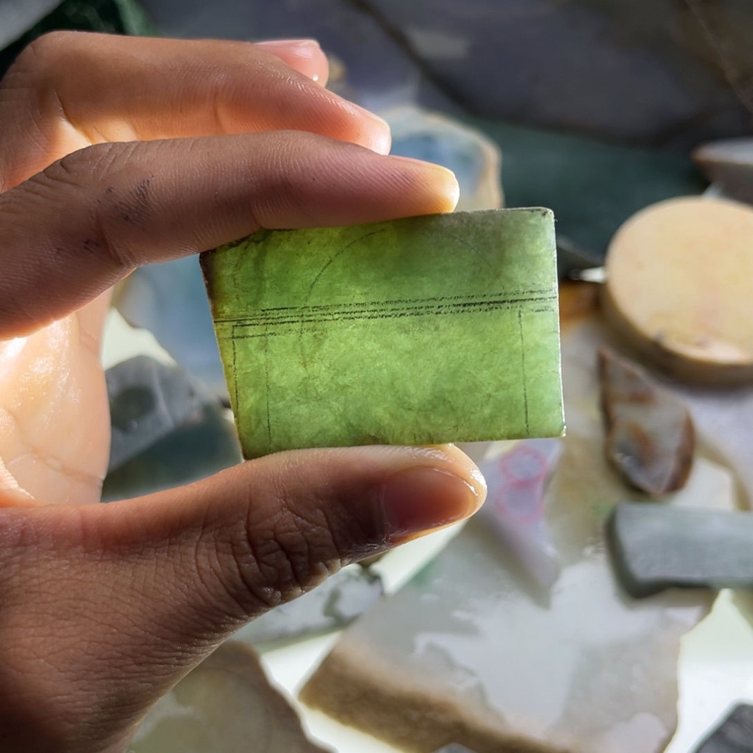 翡翠散珠纯天然缅甸翡翠A货