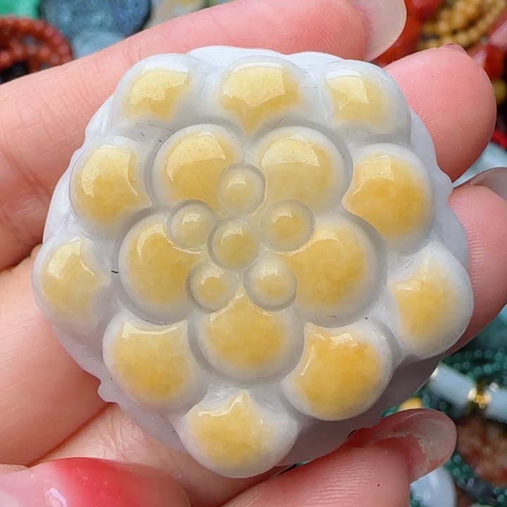 翡翠颈饰未镶嵌天然A货898