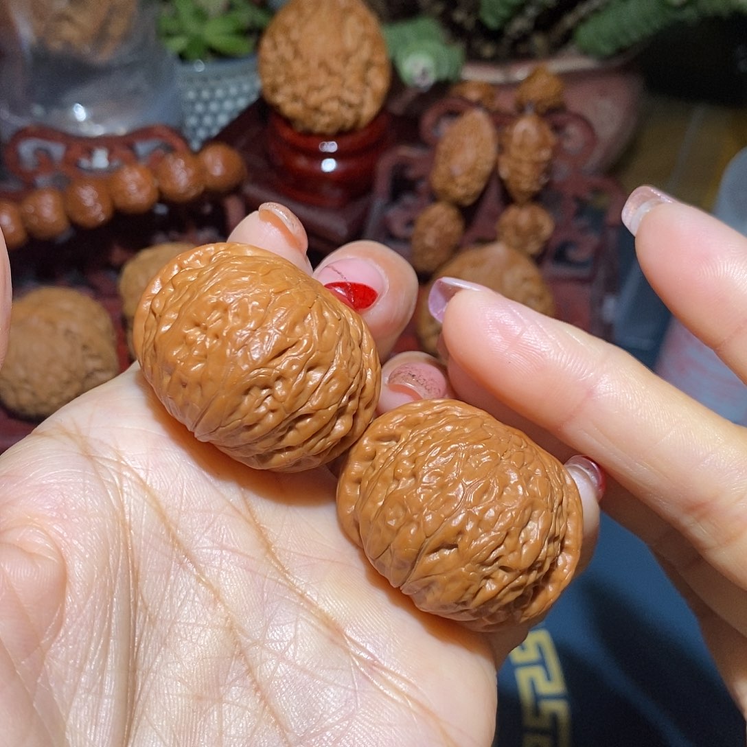 文玩核桃把件铁锤37