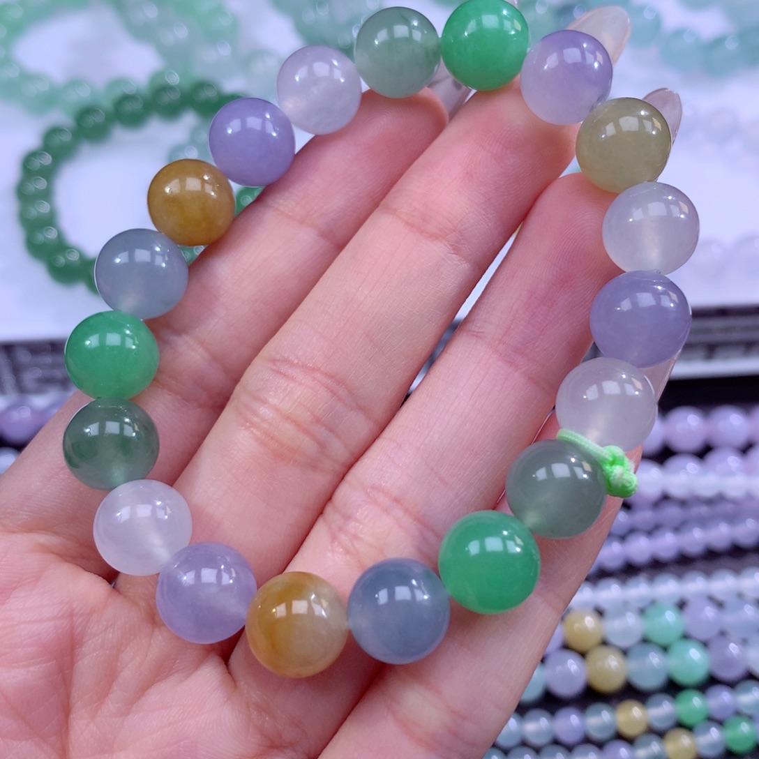 翡翠未镶嵌手链翡翠