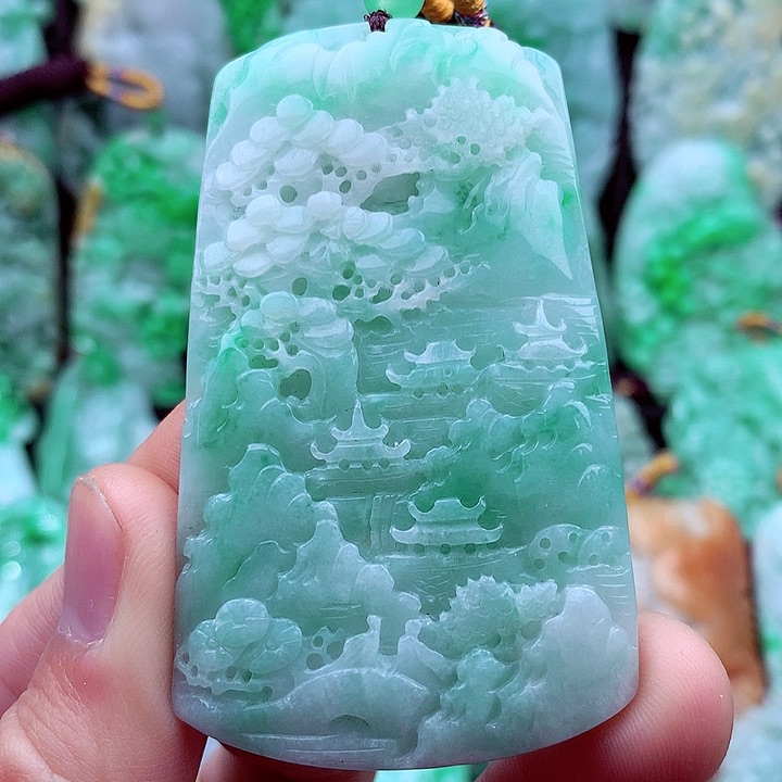 翡翠吊坠(不含链)未镶嵌