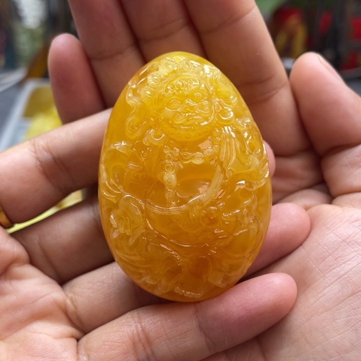琥珀吊坠(不含链)未镶嵌