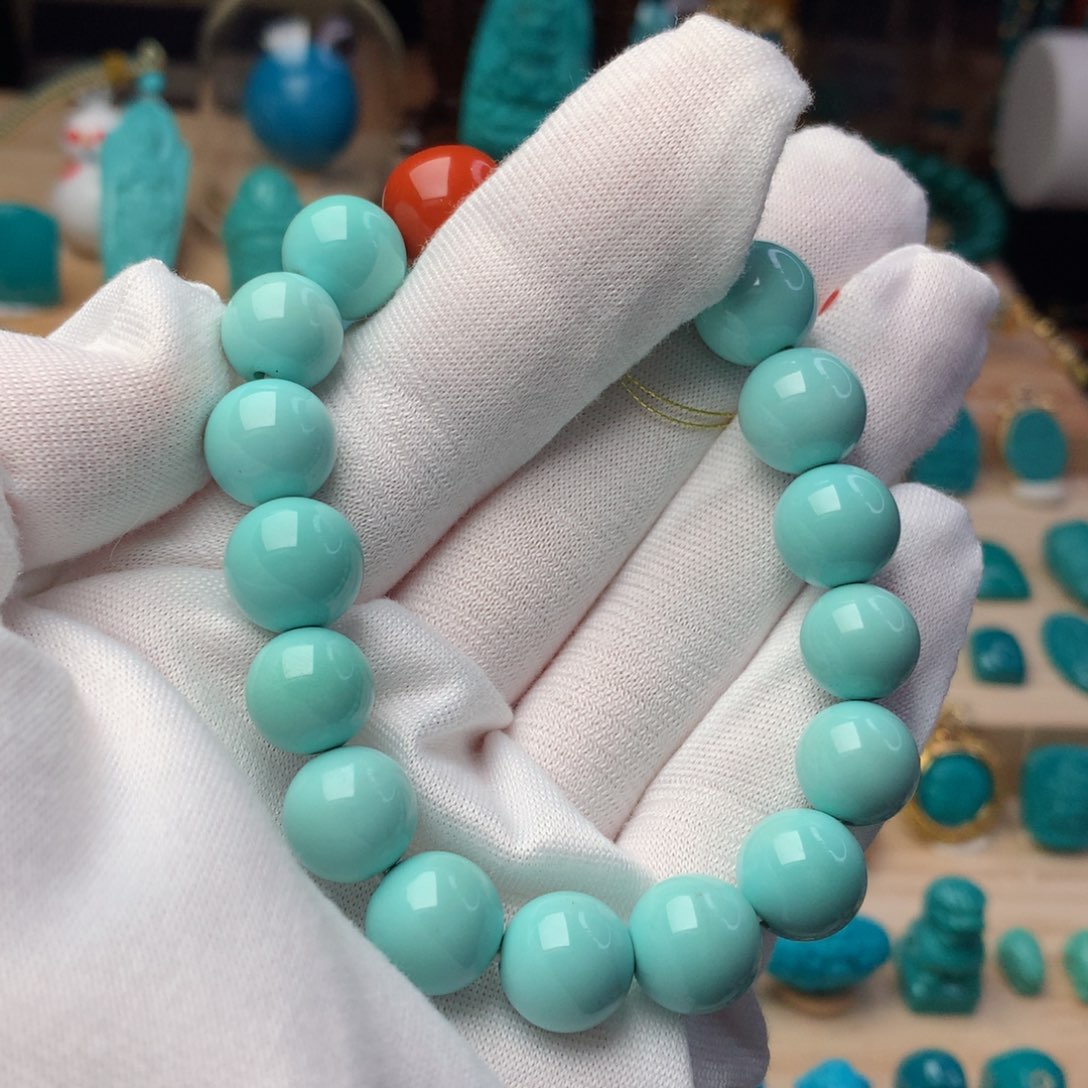 绿松石珠宝奇石未镶嵌