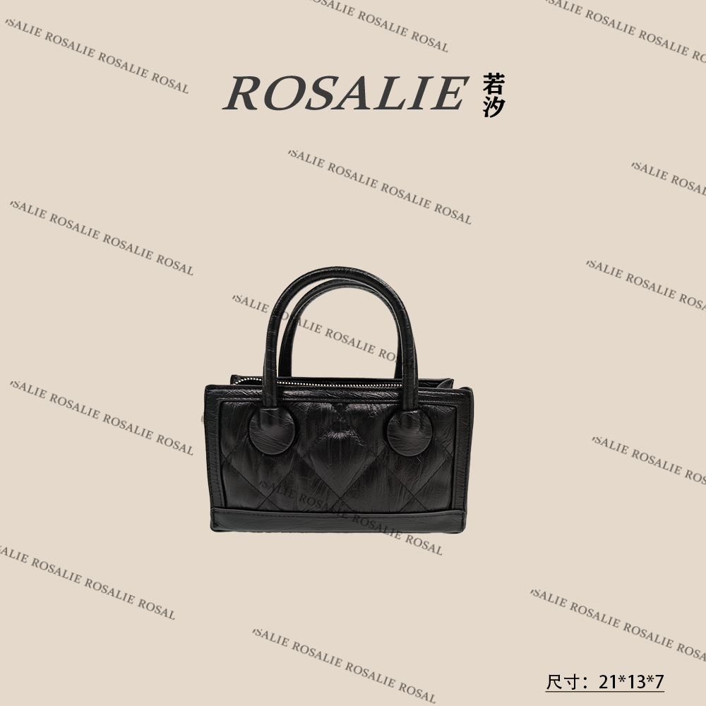 【若汐Rosalie】ZT-D7178-黑色轻奢时尚气质百搭女士包包