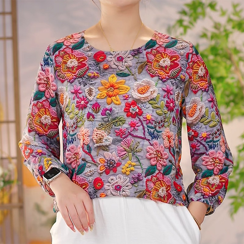 【132繁华似锦】2025年新款显气质显白衬衫