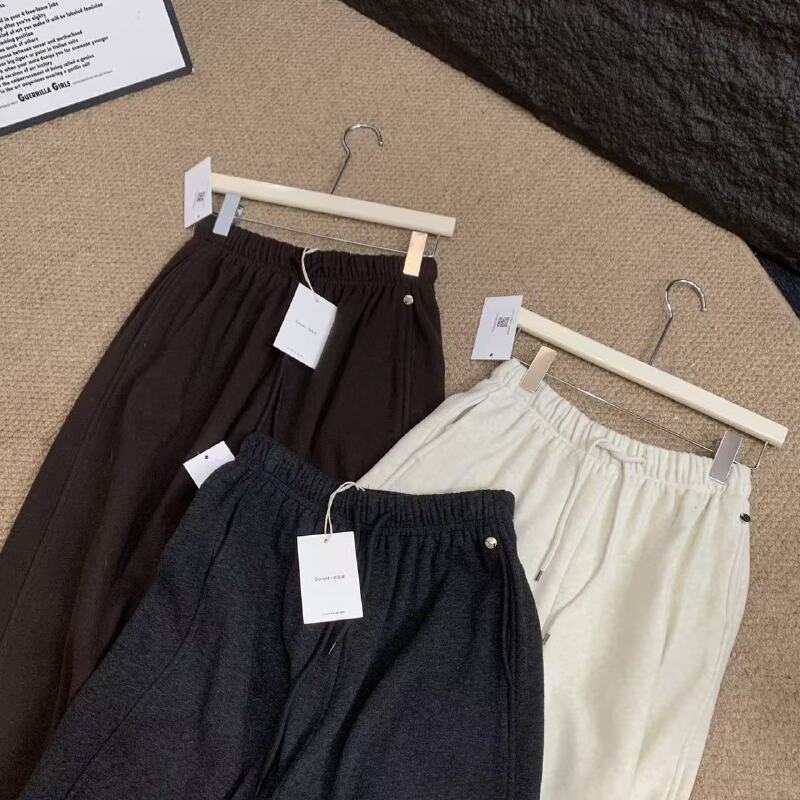 『雨美 Show』7788简约百搭抽绳休闲裤