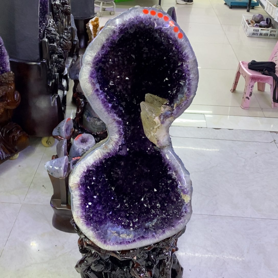 水晶摆件婷未镶嵌