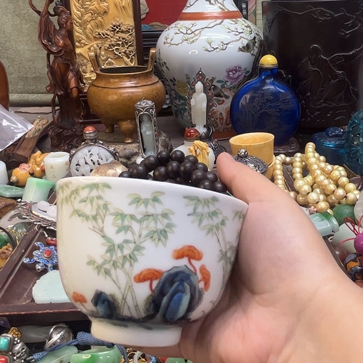 瓷杯！紫砂壶茶具共*