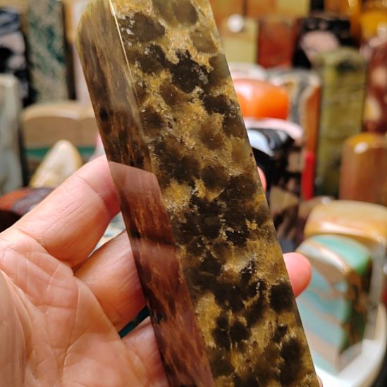 日***辉青田石印石青田石豹纹印章2.9+11