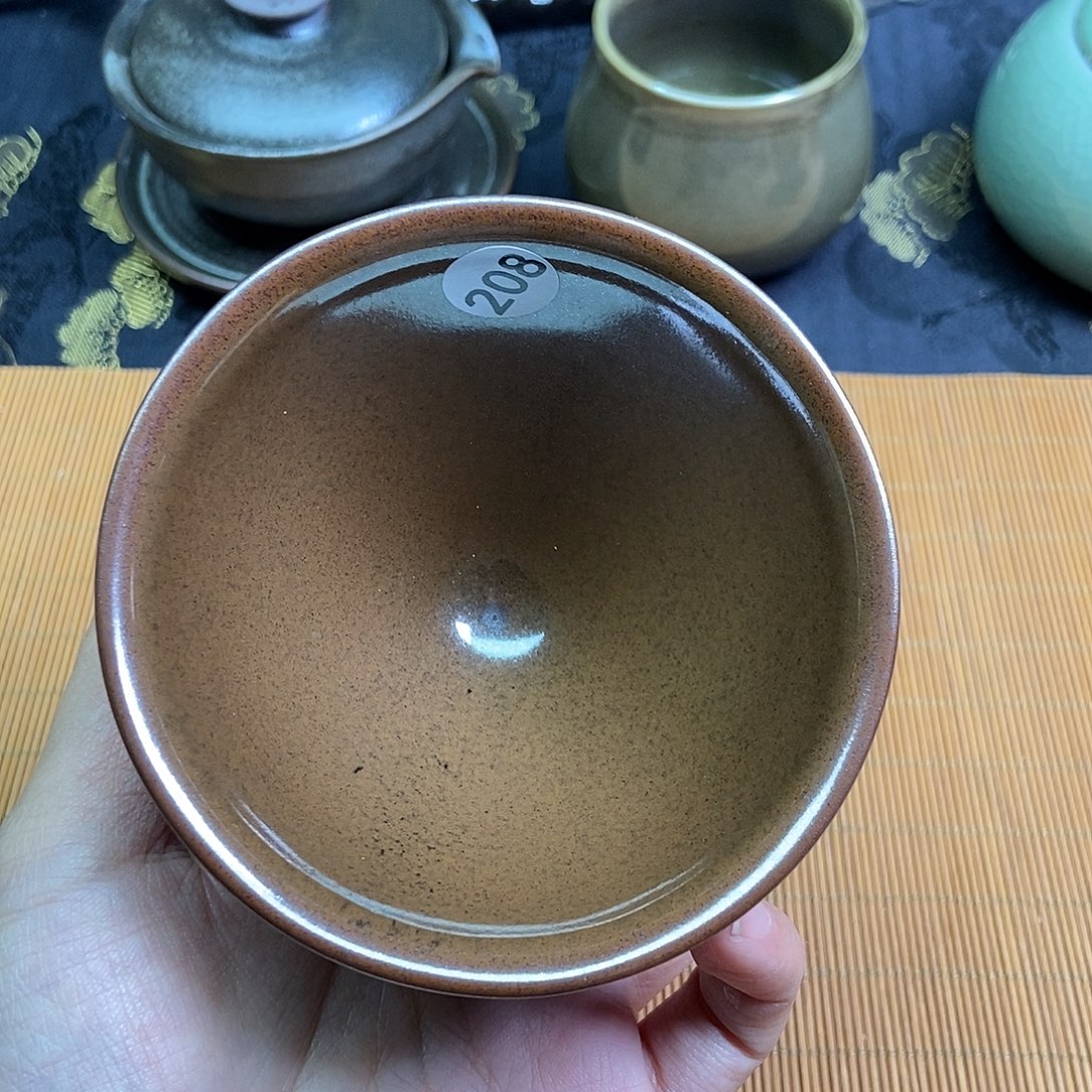 茶盏伊伊建窑建盏茶器208