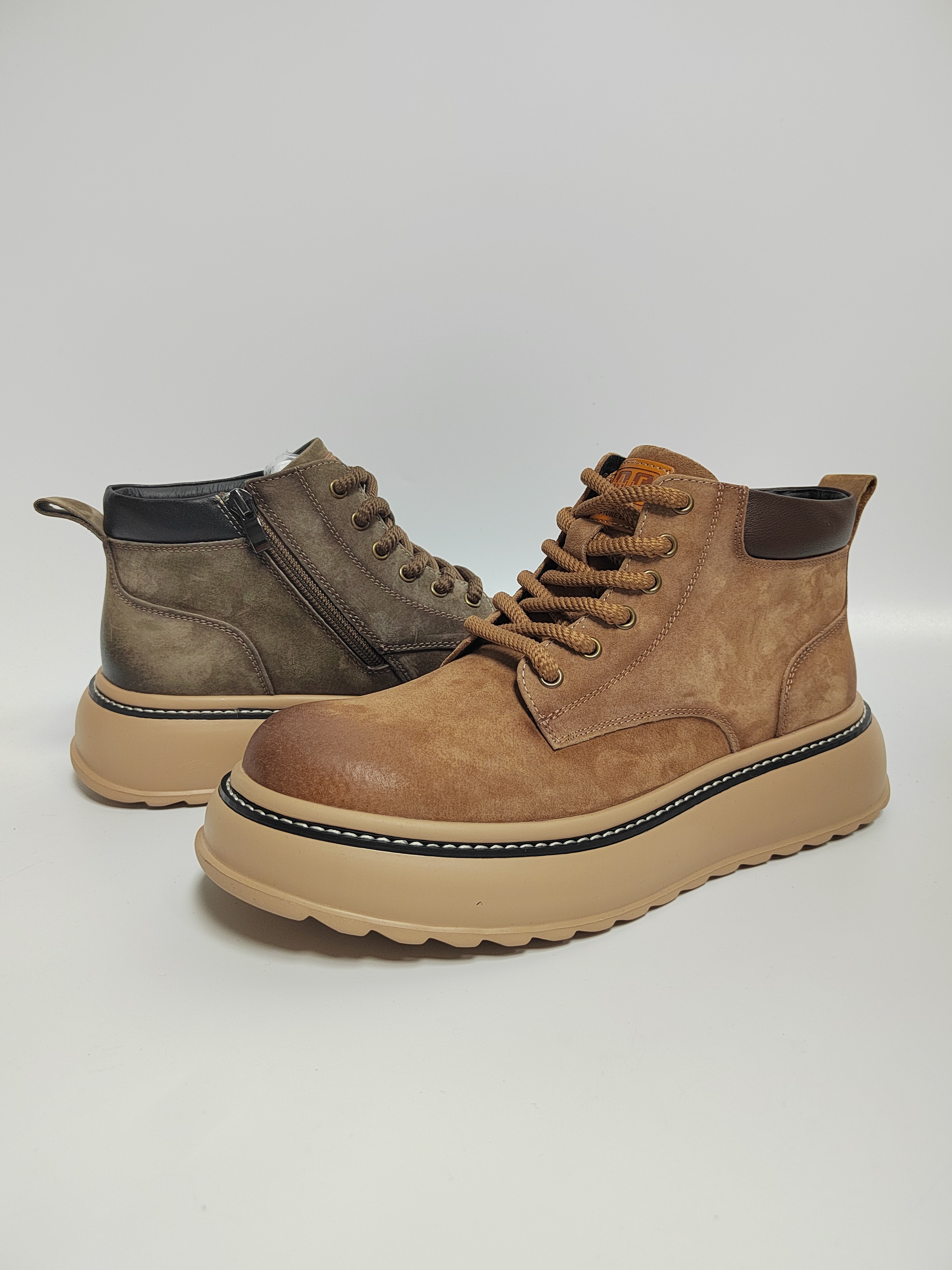 （皮鞋尺码）男士秋冬休闲时尚百搭舒适潮鞋26005