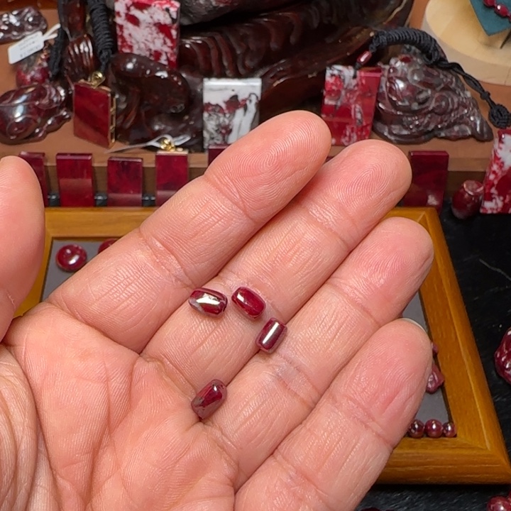 天然辰砂原矿朱一