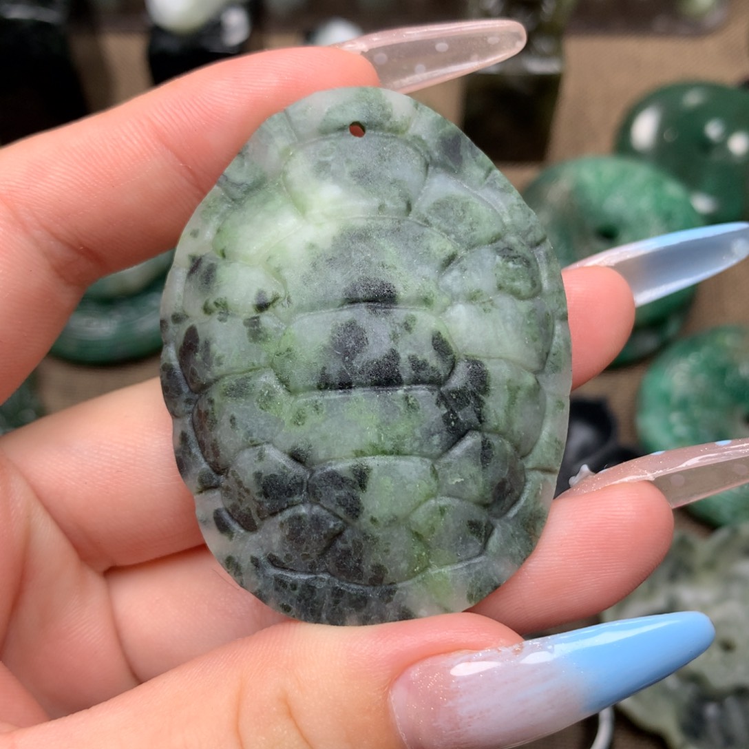 未镶嵌独山玉颈饰磨砂
