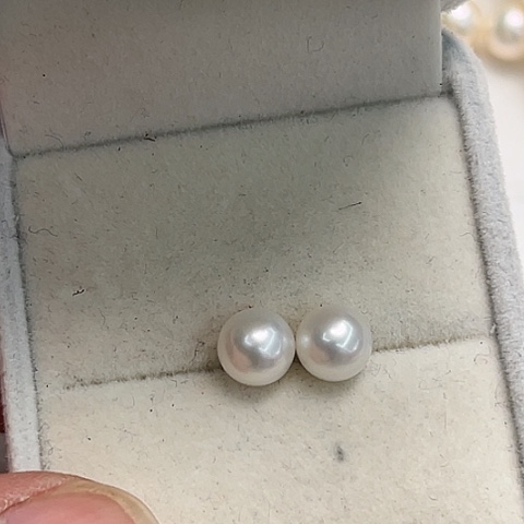 淡水珍珠颈饰银S925镶嵌迎***?