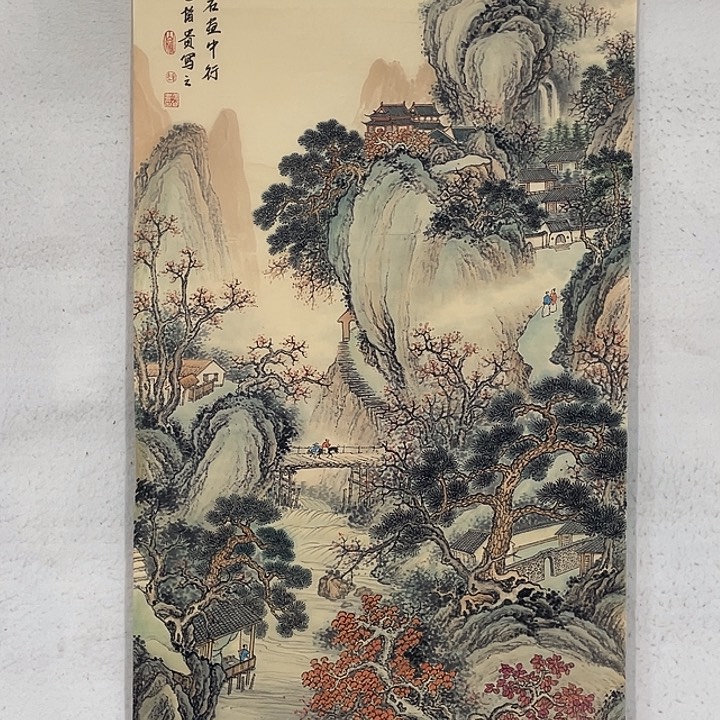 国画国画作品集的故事