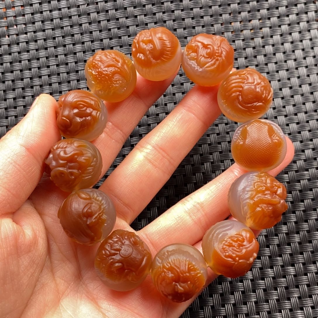 玛瑙/玉髓未镶嵌手串