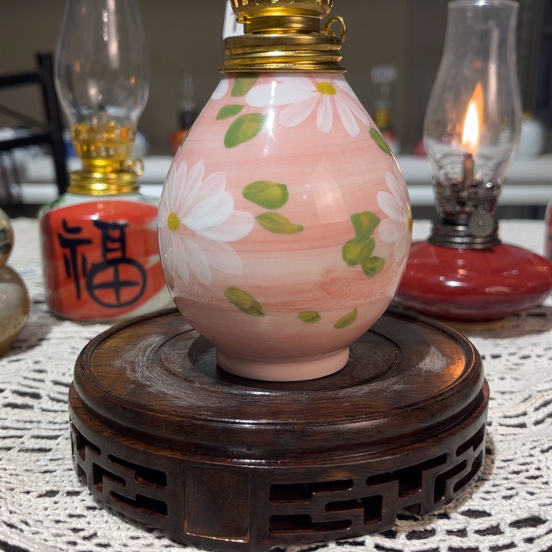 摆件景德镇陶瓷香薰灯