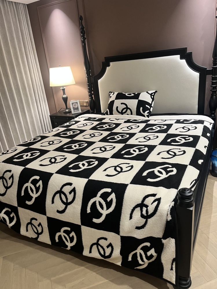 棋盘格小香被套200*230加厚秋冬双层软糯亲肤抗静电双面绒厚被套