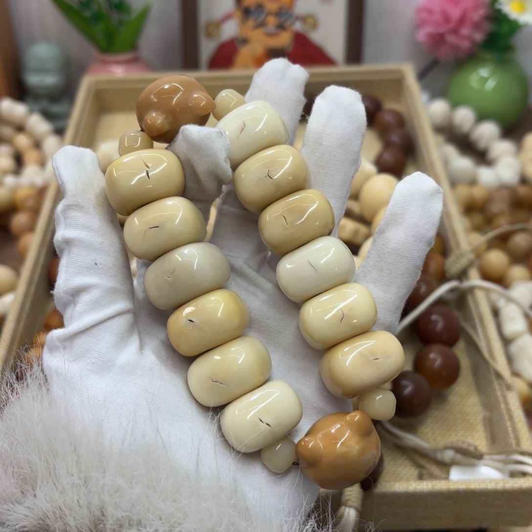 菩提根/象牙果吊坠牙果大瑕疵机抛837