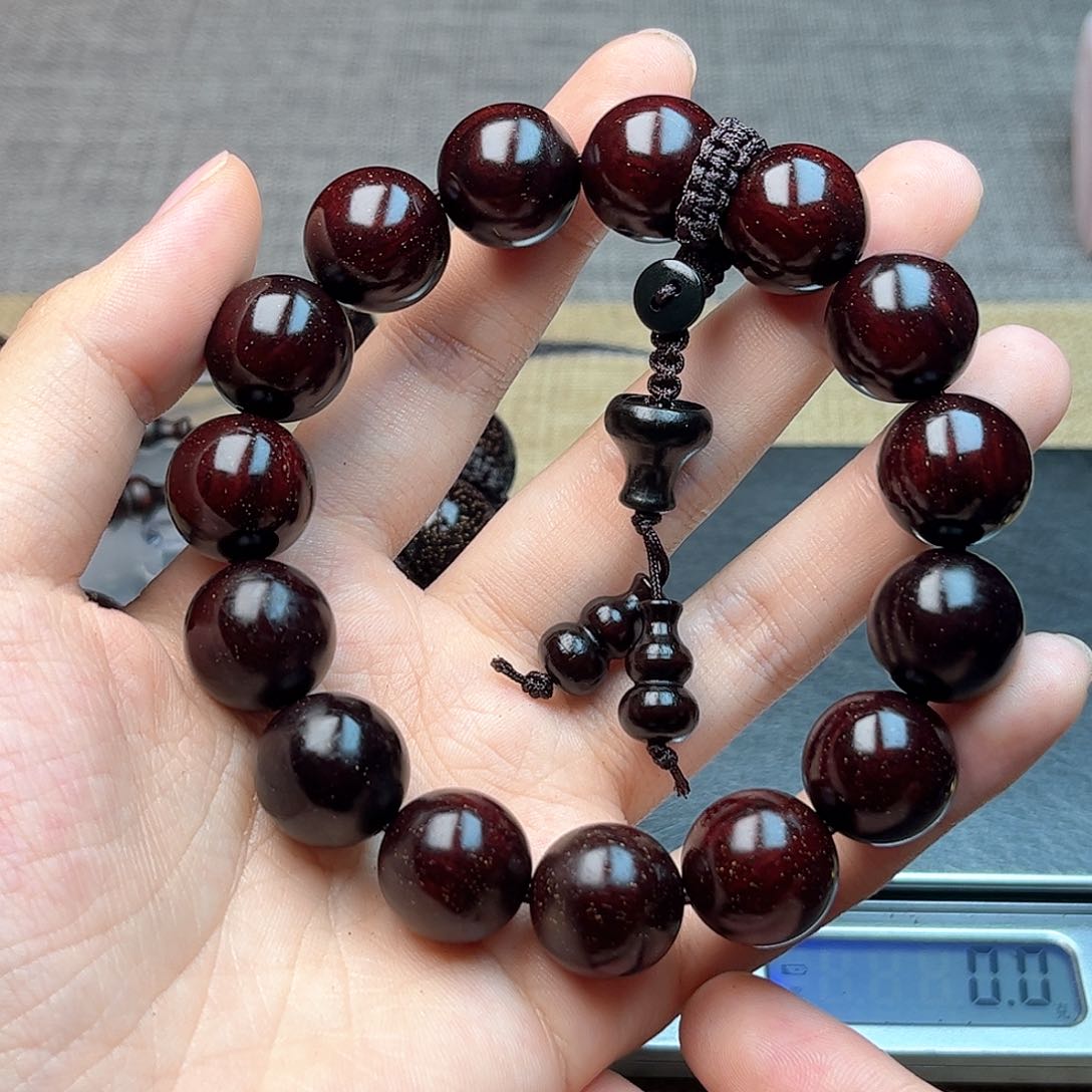 檀香紫檀（小叶紫檀）1.5x15多星