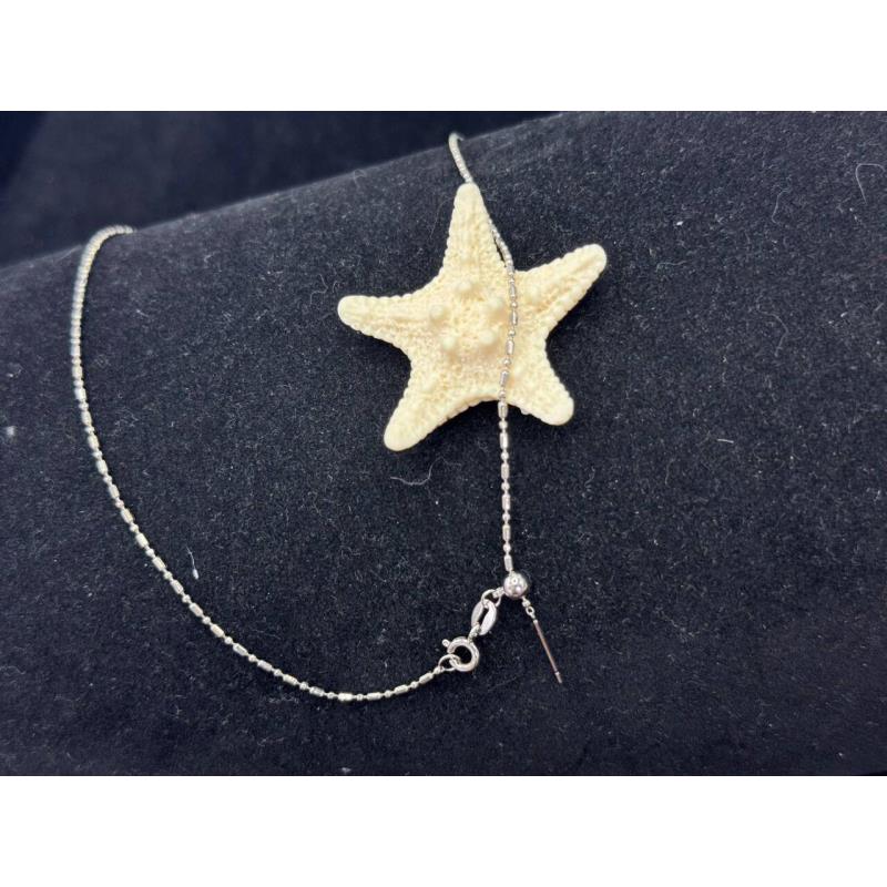 【基地先鉴后发】 48小时鉴赏期  K白针式抽拉米粒链项链