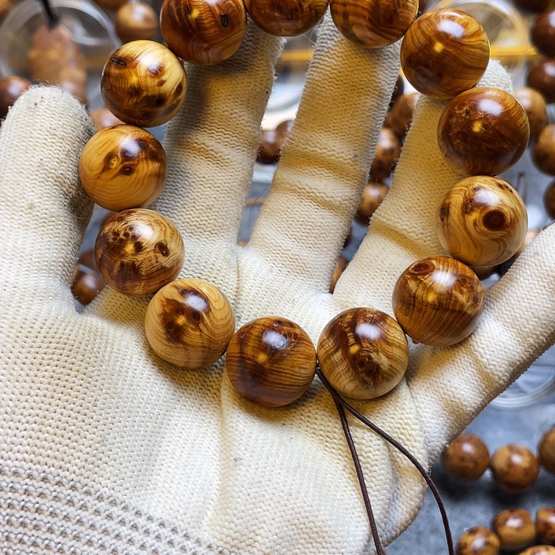 手串/手链柏木太行崖柏1.8火焰凤尾瘤疤