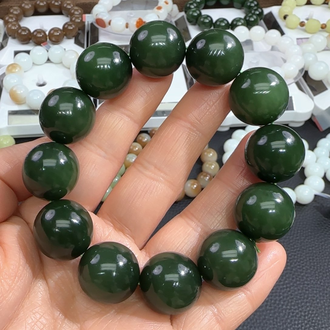 和田玉手链未镶嵌