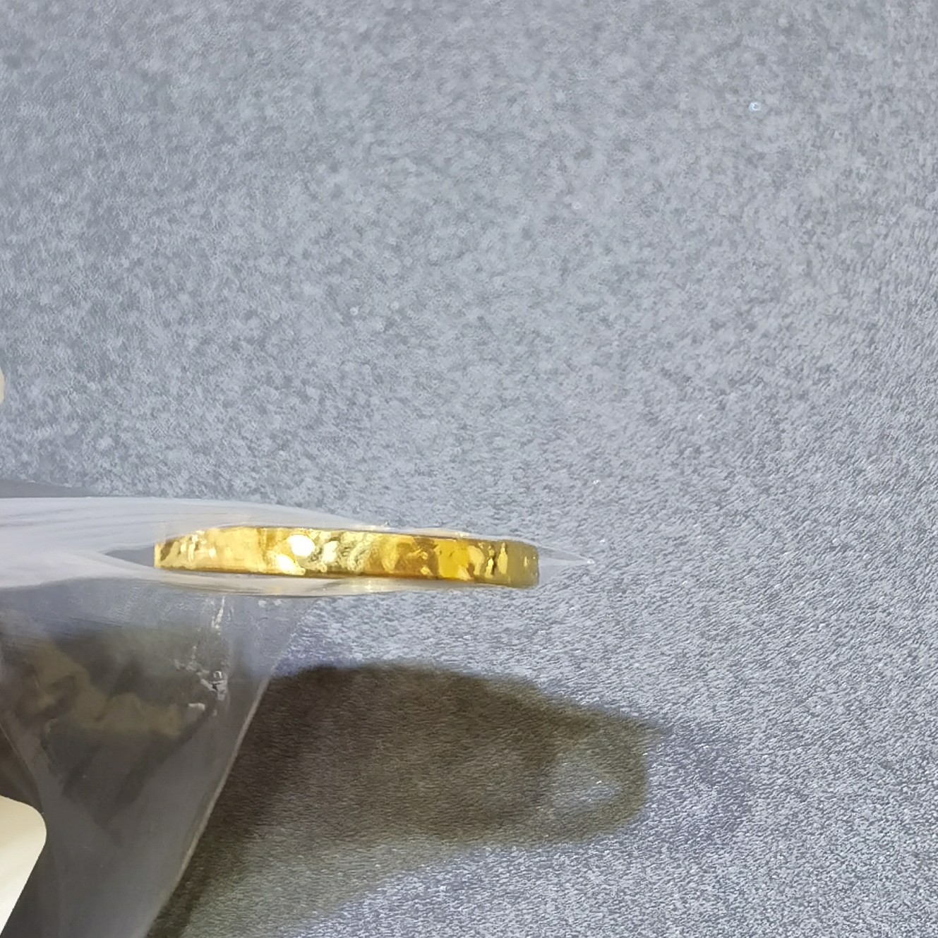 【莹莹专享】足金999 素圈  12# GP 1.22 纳金添福
