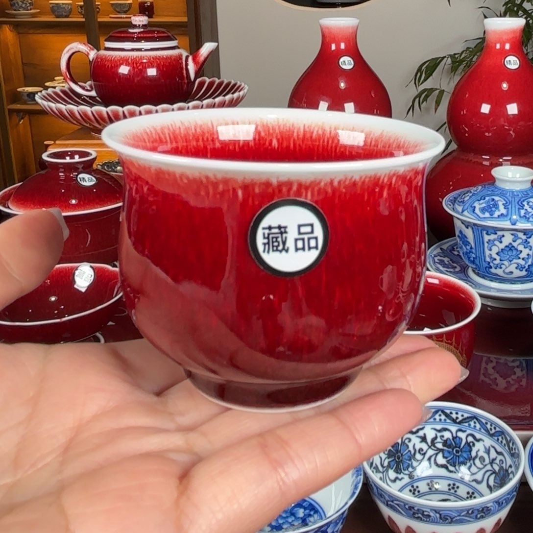 杯闻轩坊柴窑、藏品圆满杯