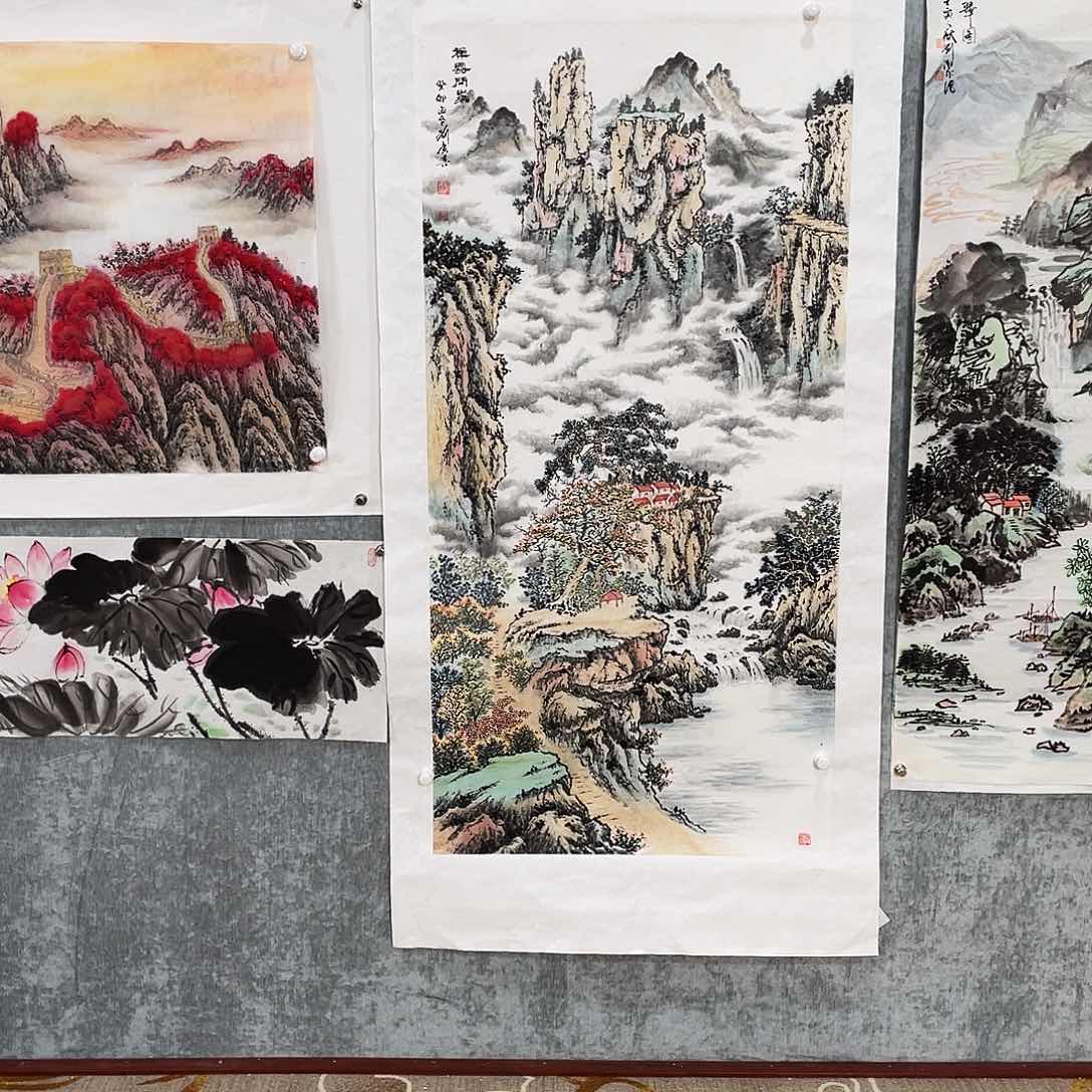 国画墨*定制作品刘广其