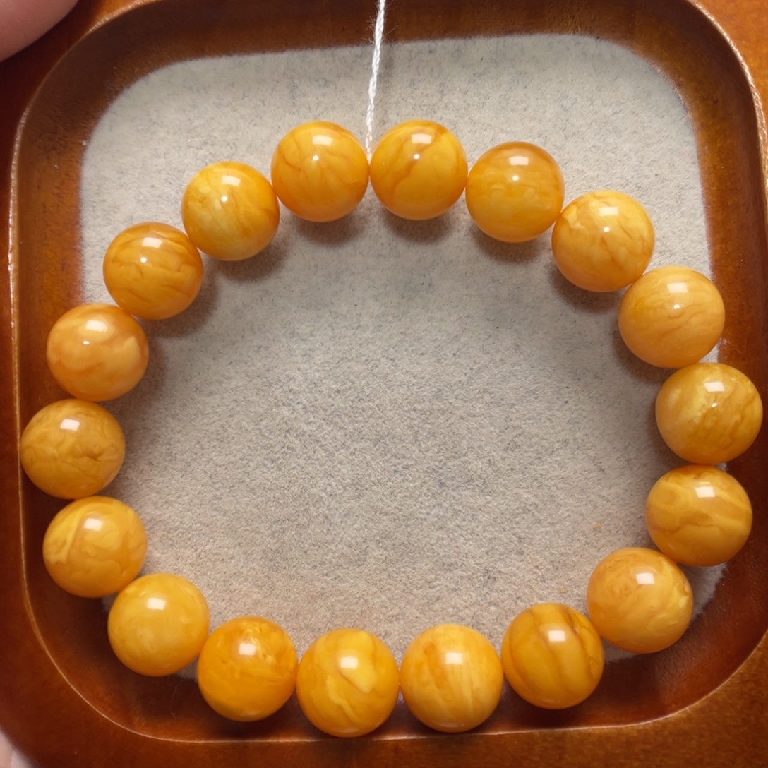 蜜蜡未镶嵌手串蜜蜡