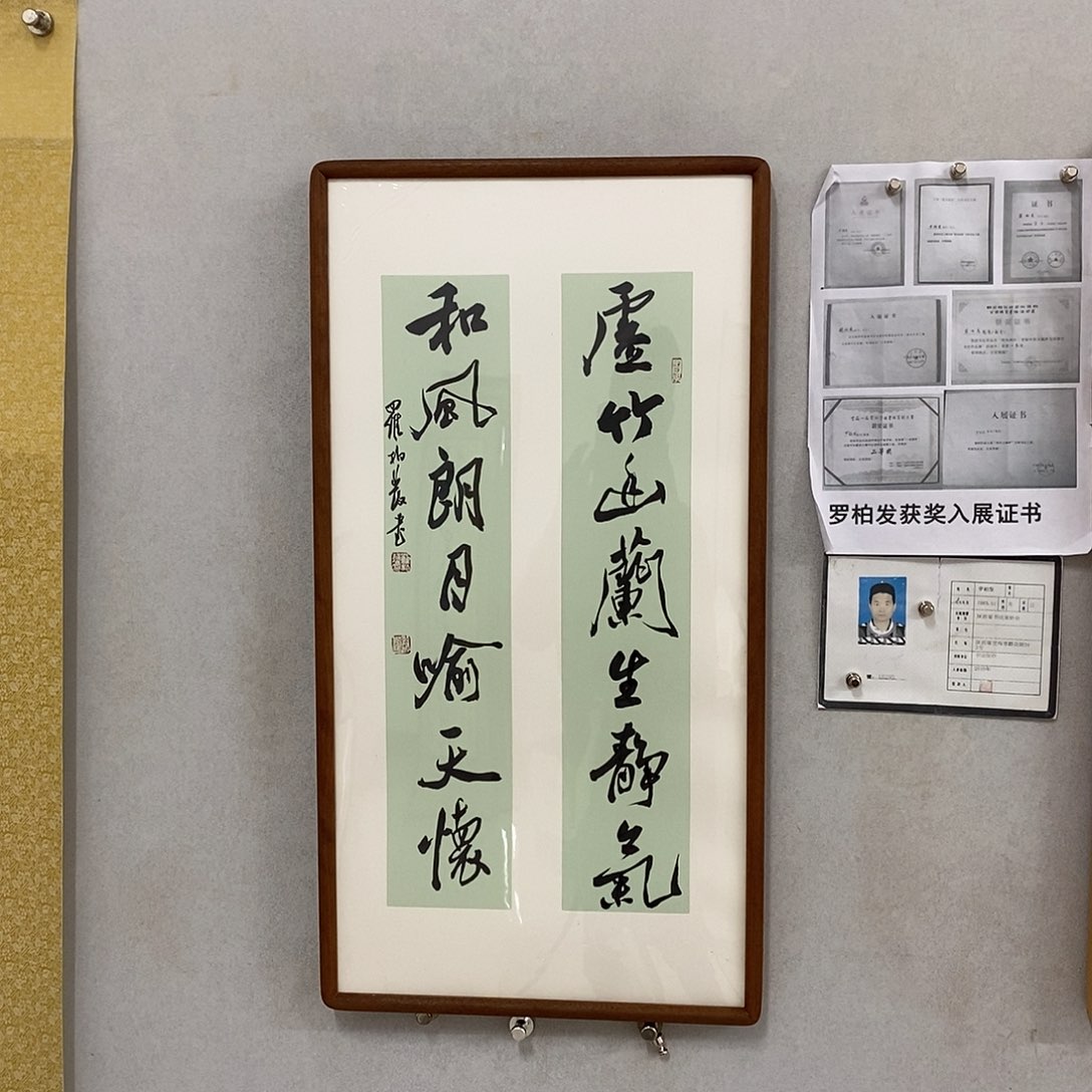 书法罗柏发书法作品